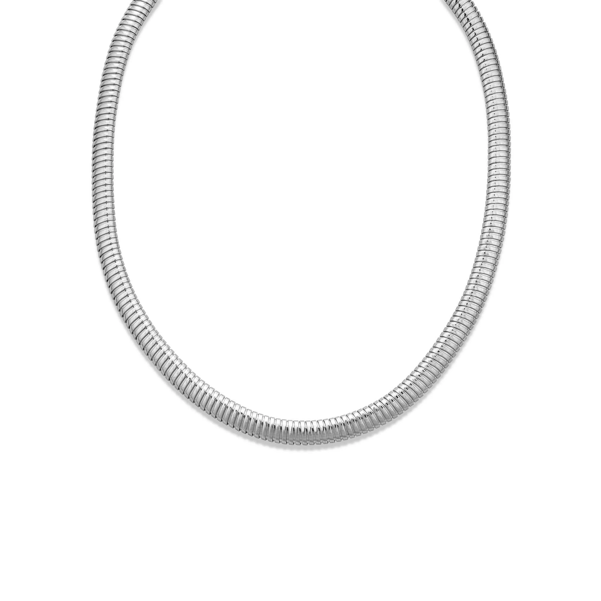 Coil Royale Silver Collar - 1