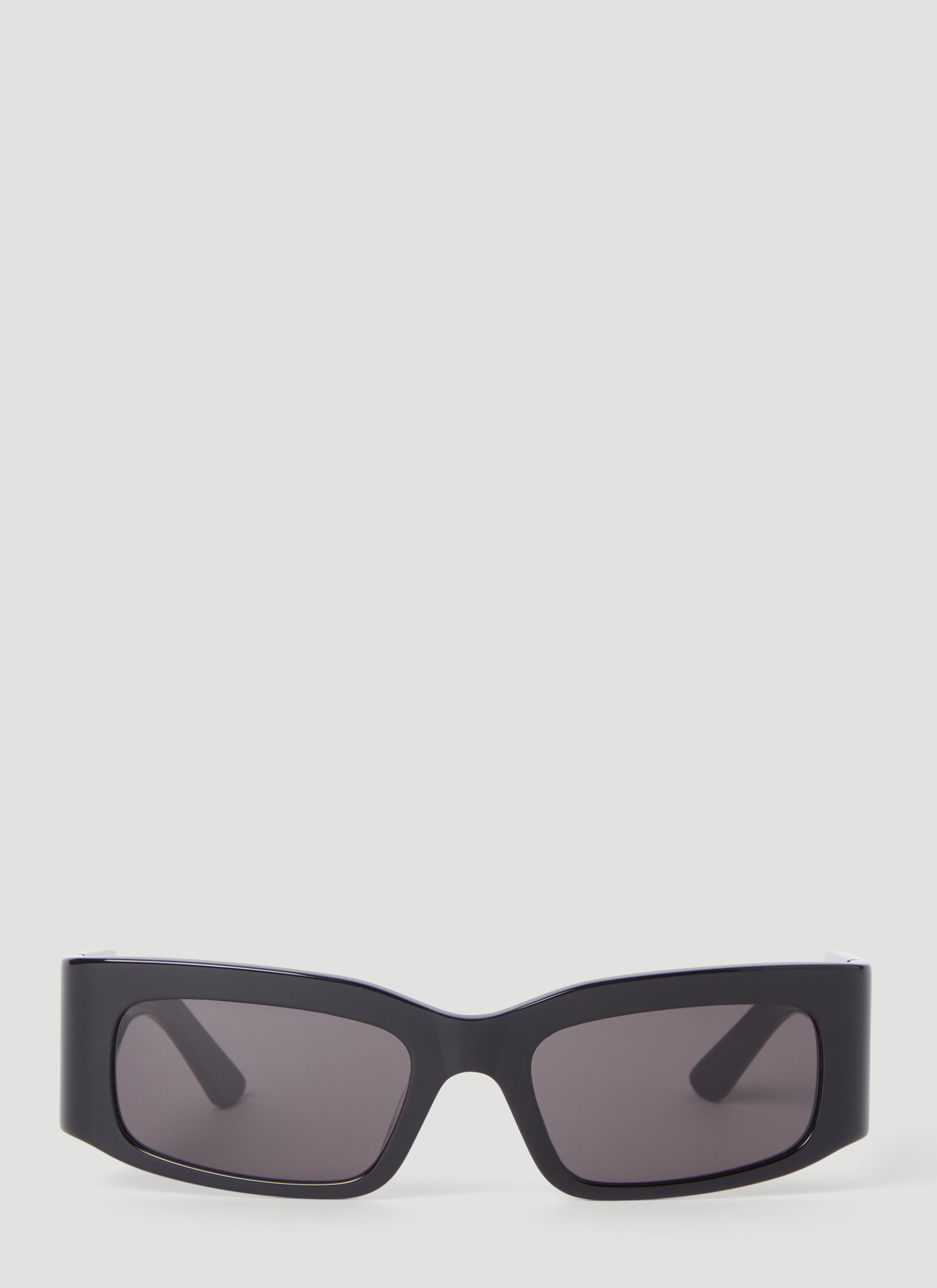BALENCIAGA Paper Rectangle Sunglasses | lncc | REVERSIBLE