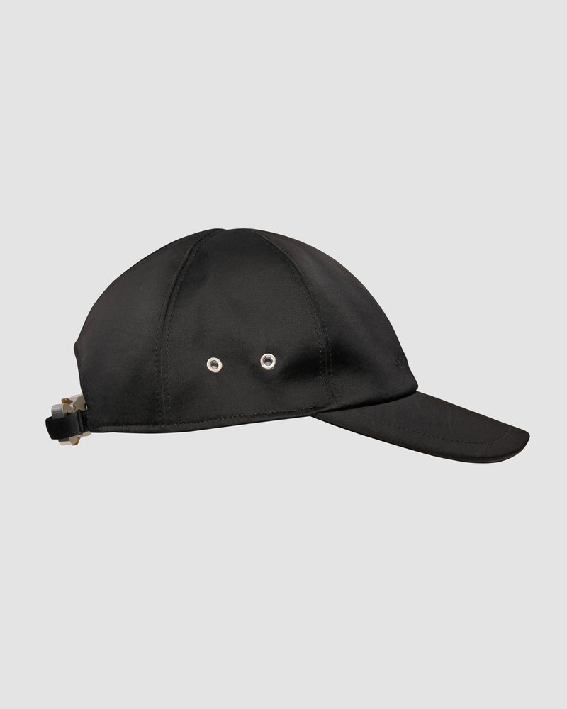 SATIN LOGO HAT W/ BUCKLE 4