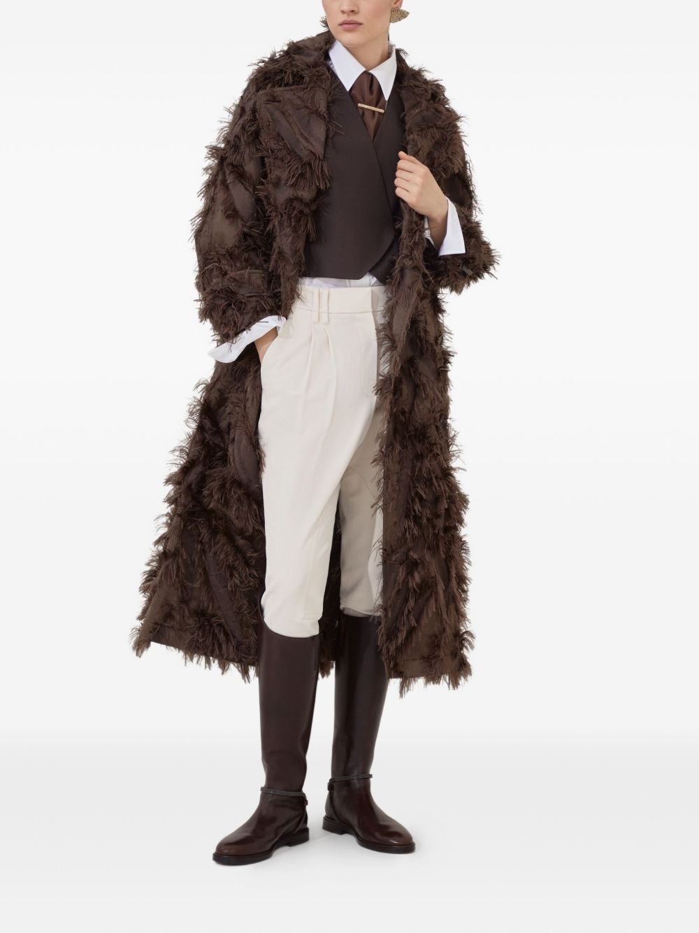 single-breasted coat - 2