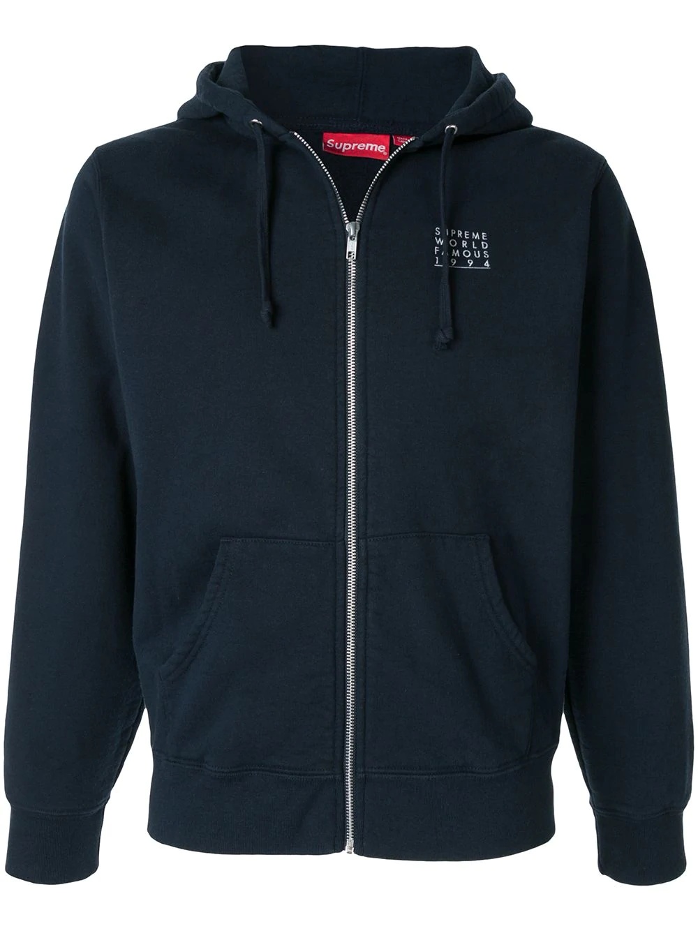 World Famous zipped hoodie - 1