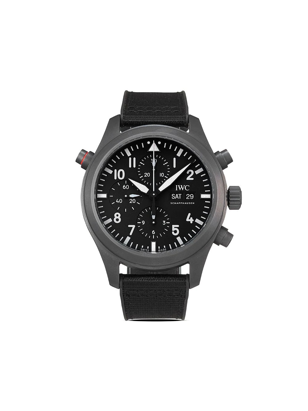 2021 unworn Pilot's Watch Double Chronograph Top Gun Ceratanium "SIHH 2019" 44mm - 1