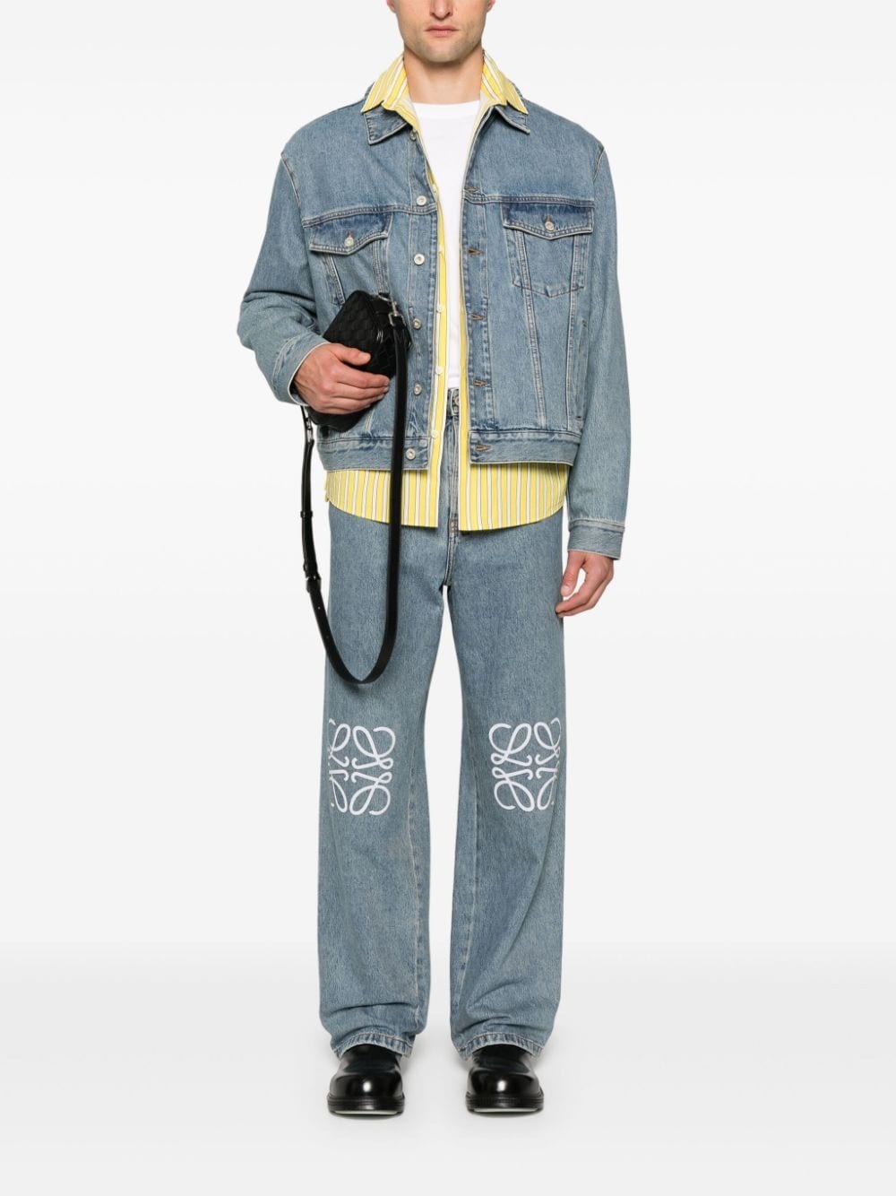 Anagram denim jacket - 2