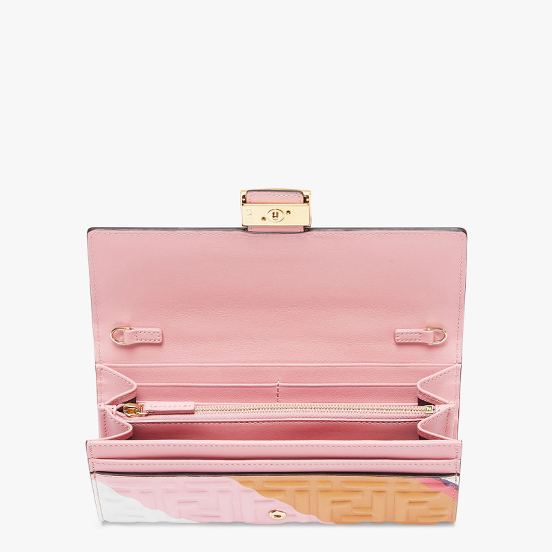 White nappa leather wallet 4