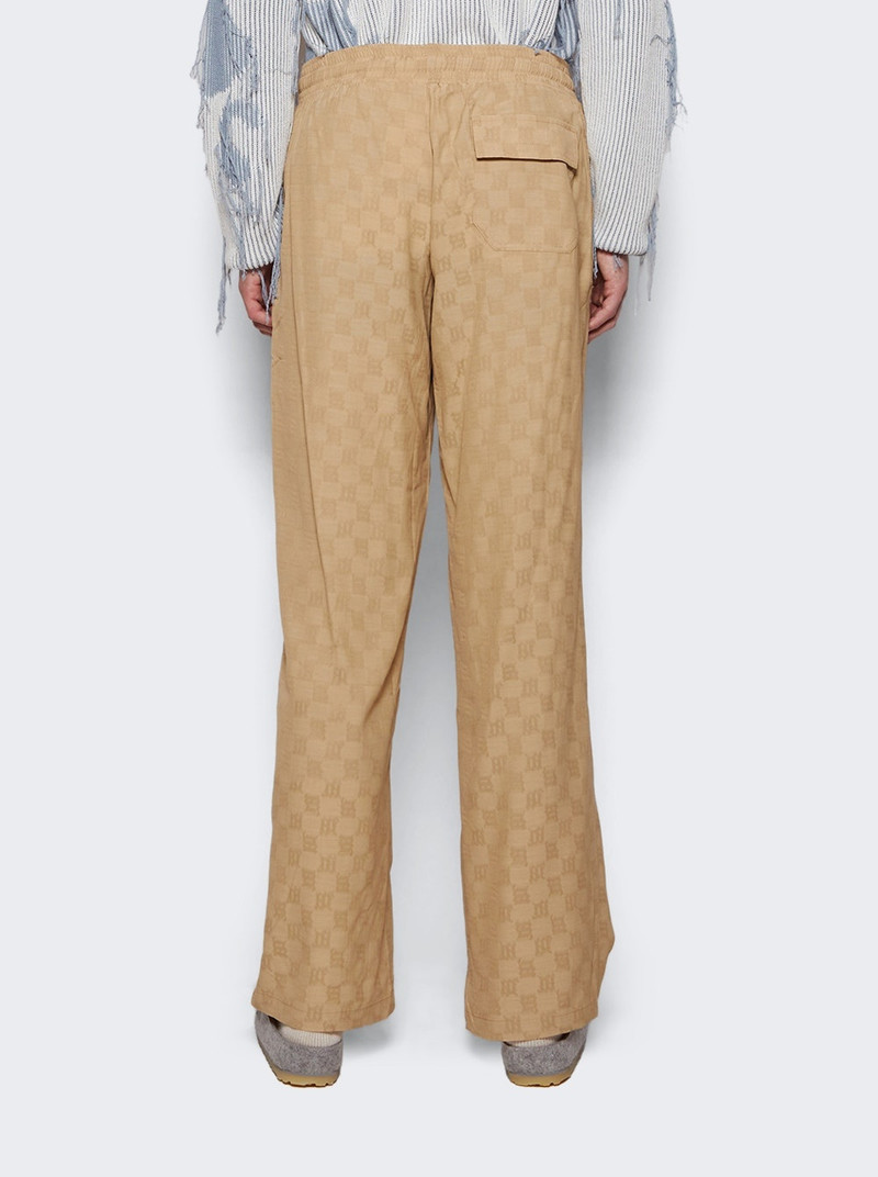 Resort Monogram Relaxed Trousers Beige 5