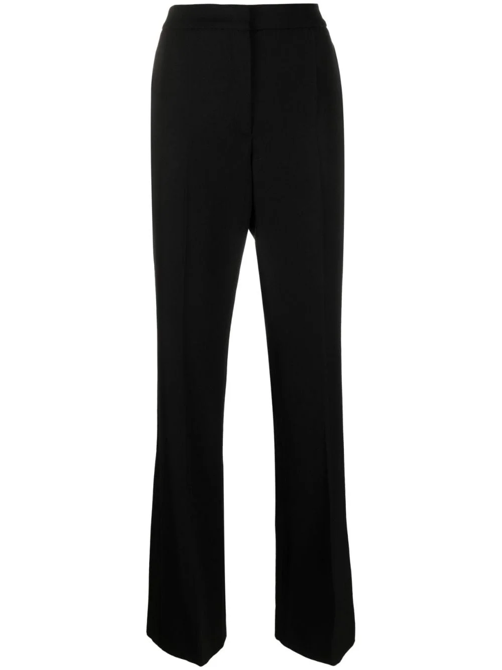 high-rise straight-leg trousers - 1