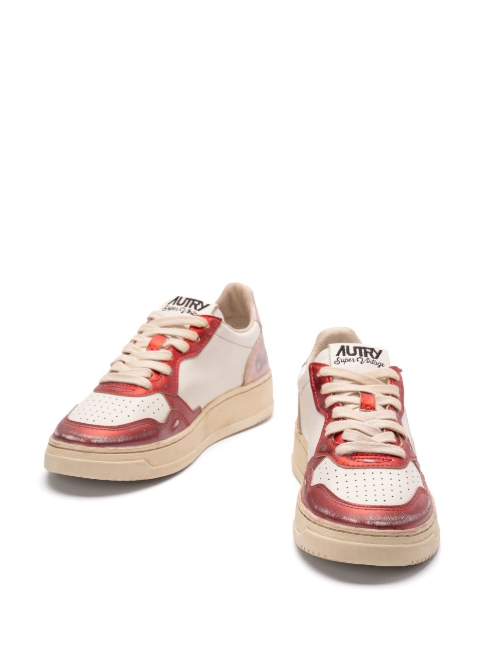logo-patch sneakers - 3
