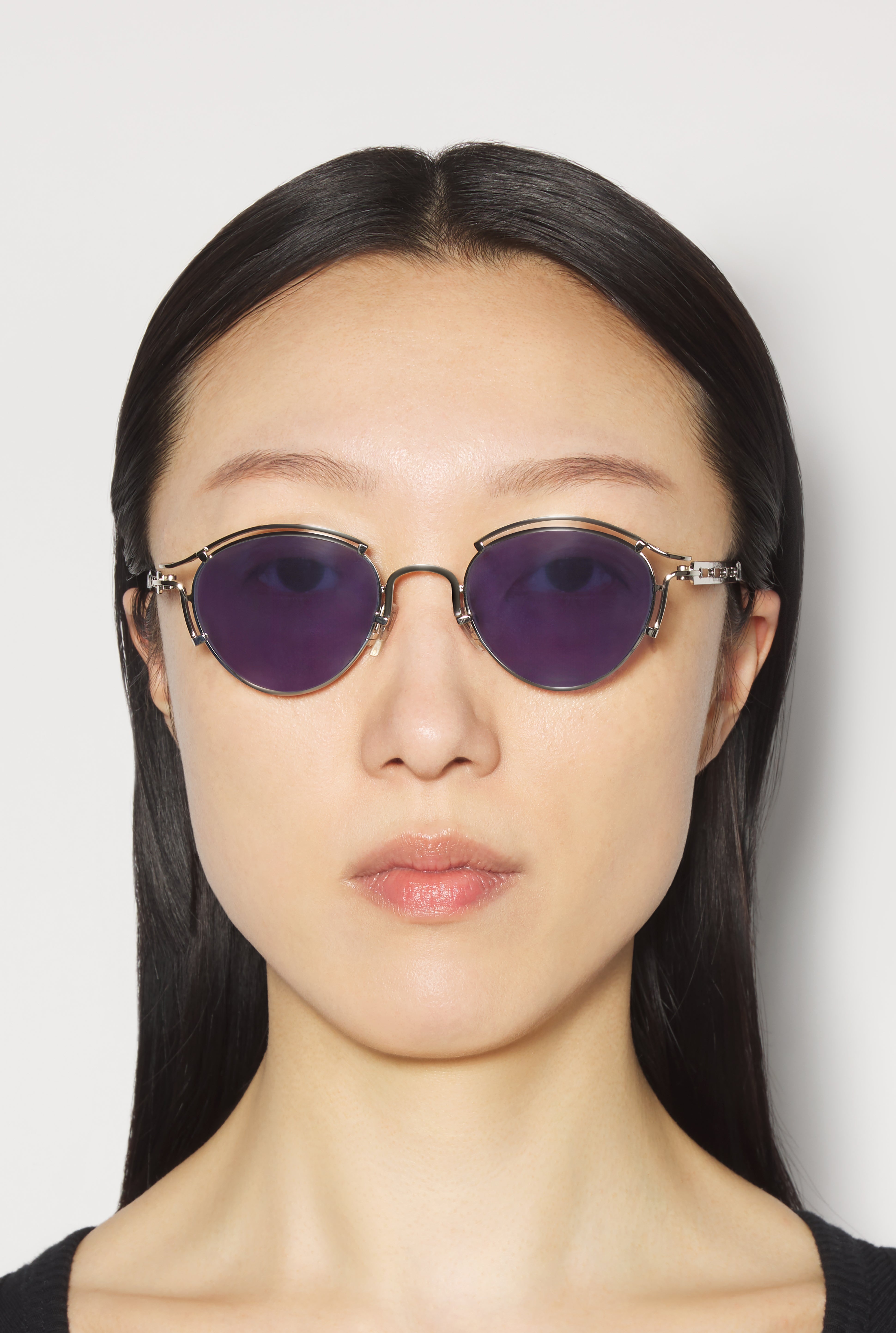 Jean Paul Gaultier THE SILVER 56-5102 SUNGLASSES | REVERSIBLE