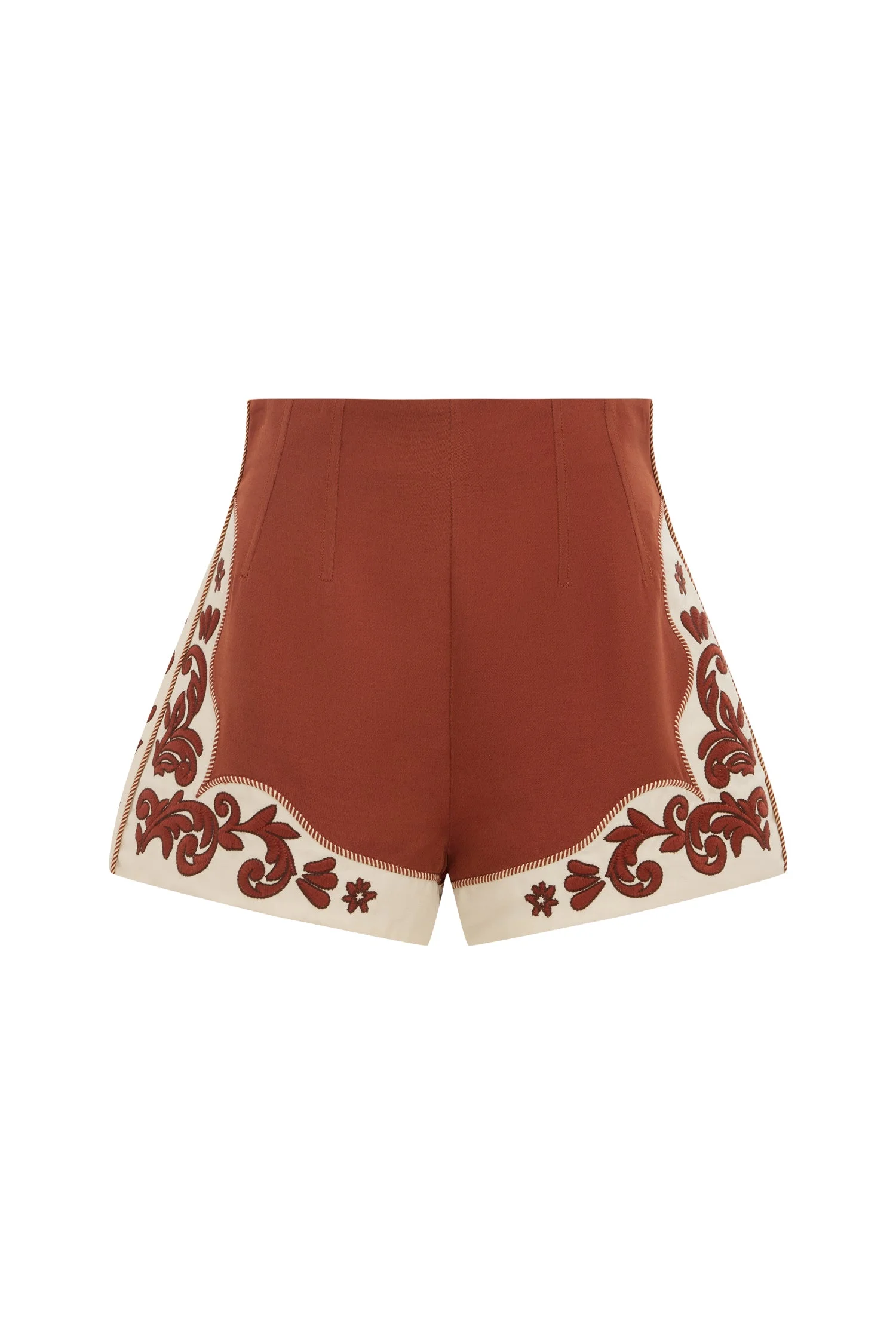Duke Embroidered Short - 1