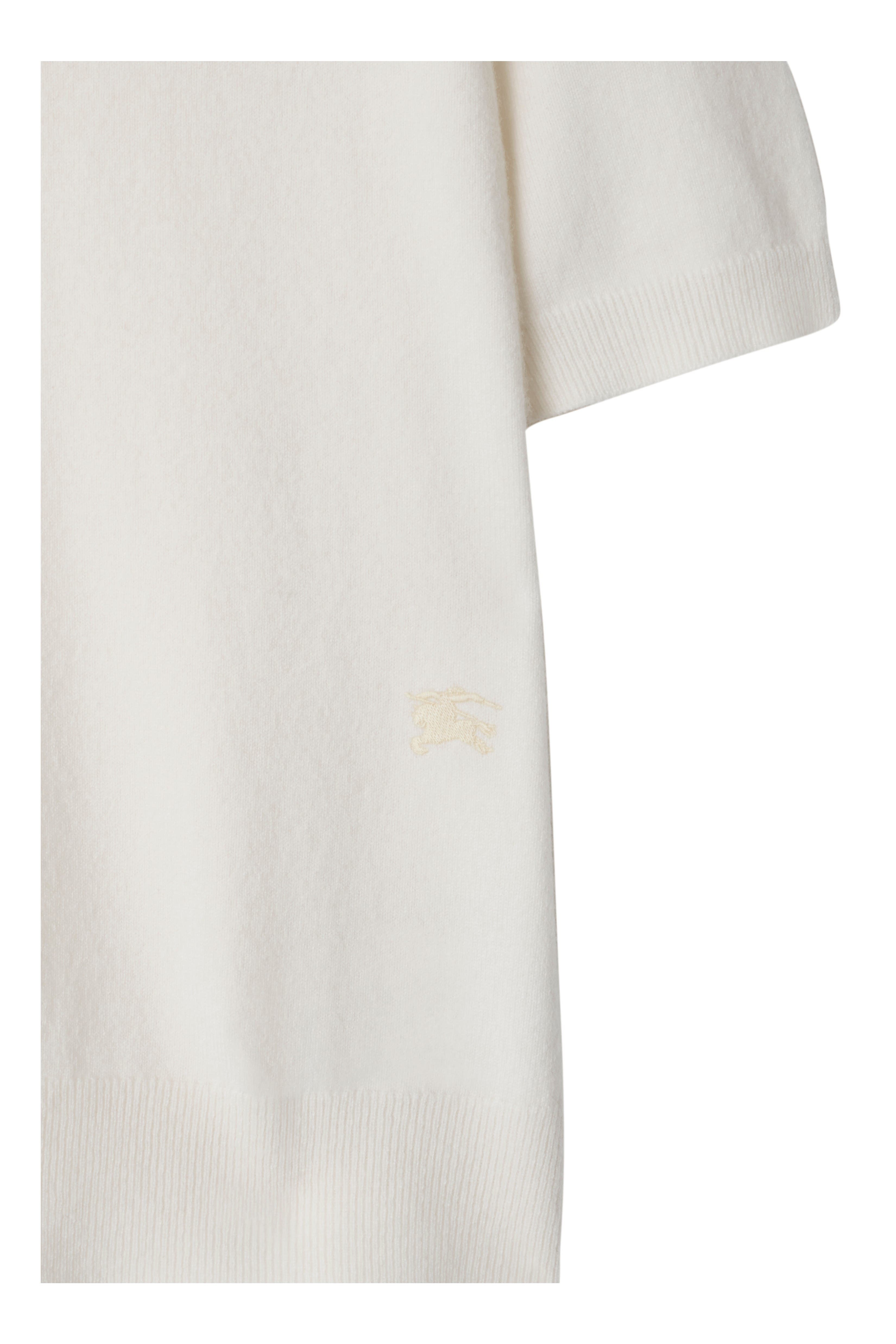 burberry Cashmere Blend Top in Chalk at Nordstrom - 5