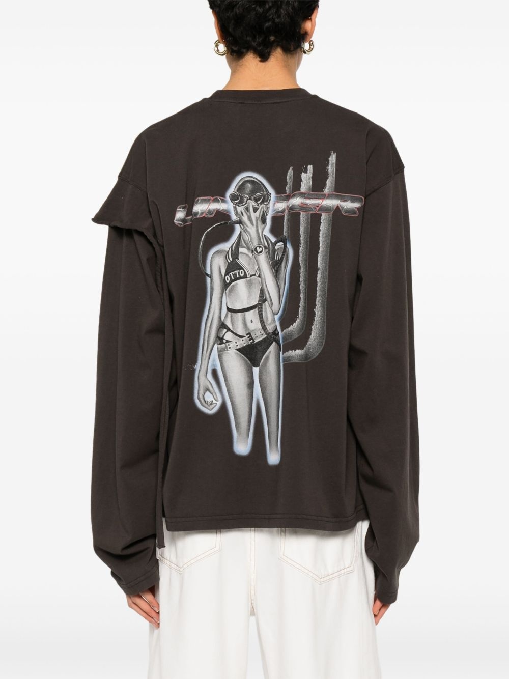 logo-print T-shirt - 4