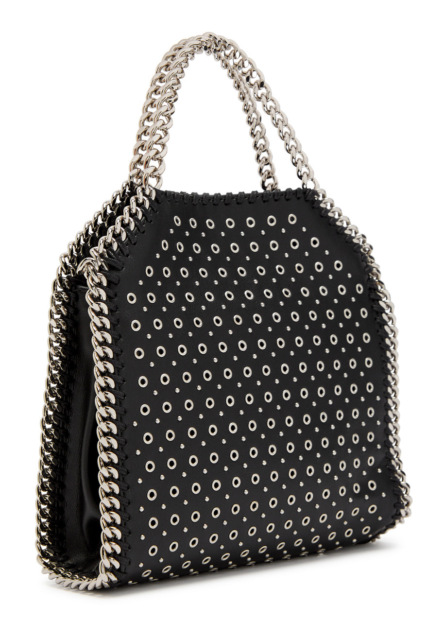 Stella Mccartney Falabella Eyelet Faux Leather top Handle bag - 2