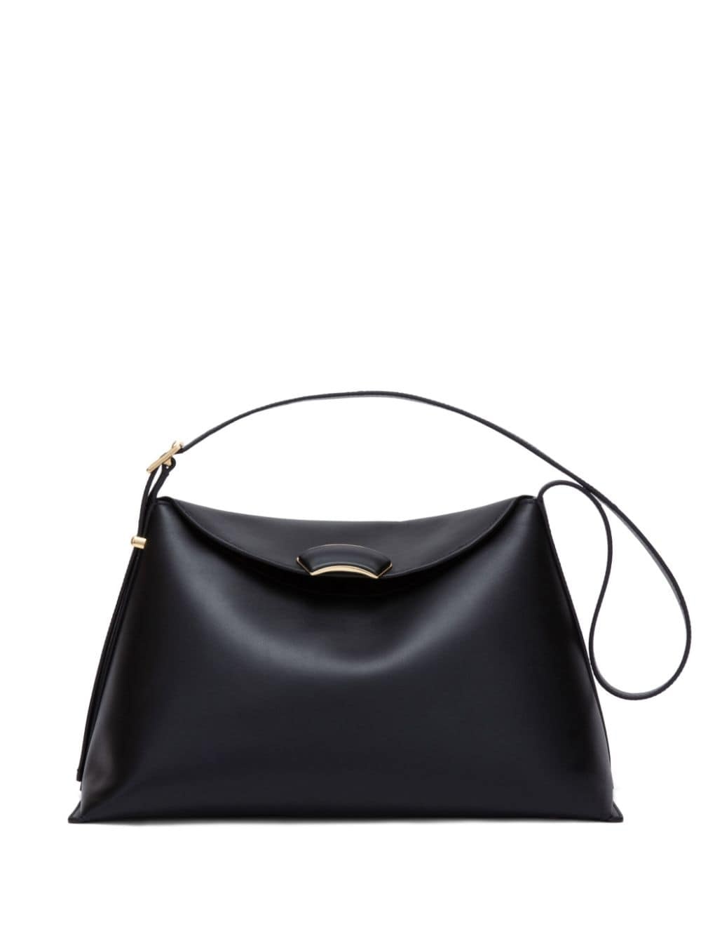 ID leather shoulder bag - 1