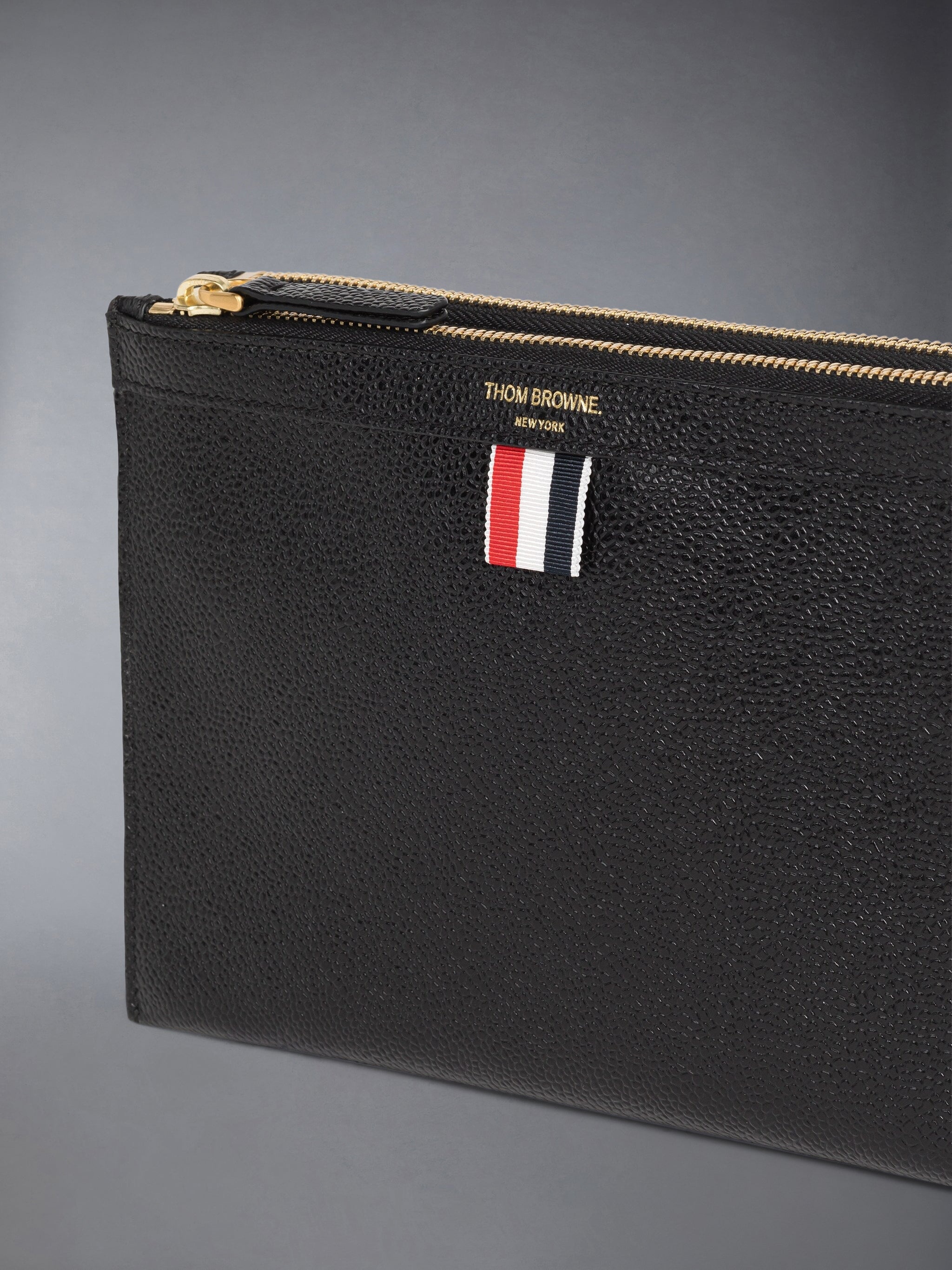 PEBBLE GRAIN SMALL DOCUMENT HOLDER CROSSBODY - 5