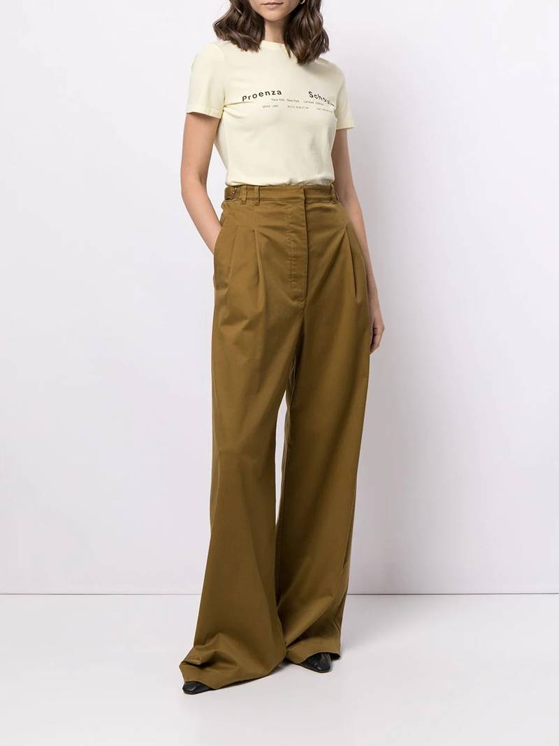 Proenza Schouler logo-print T-shirt outlook