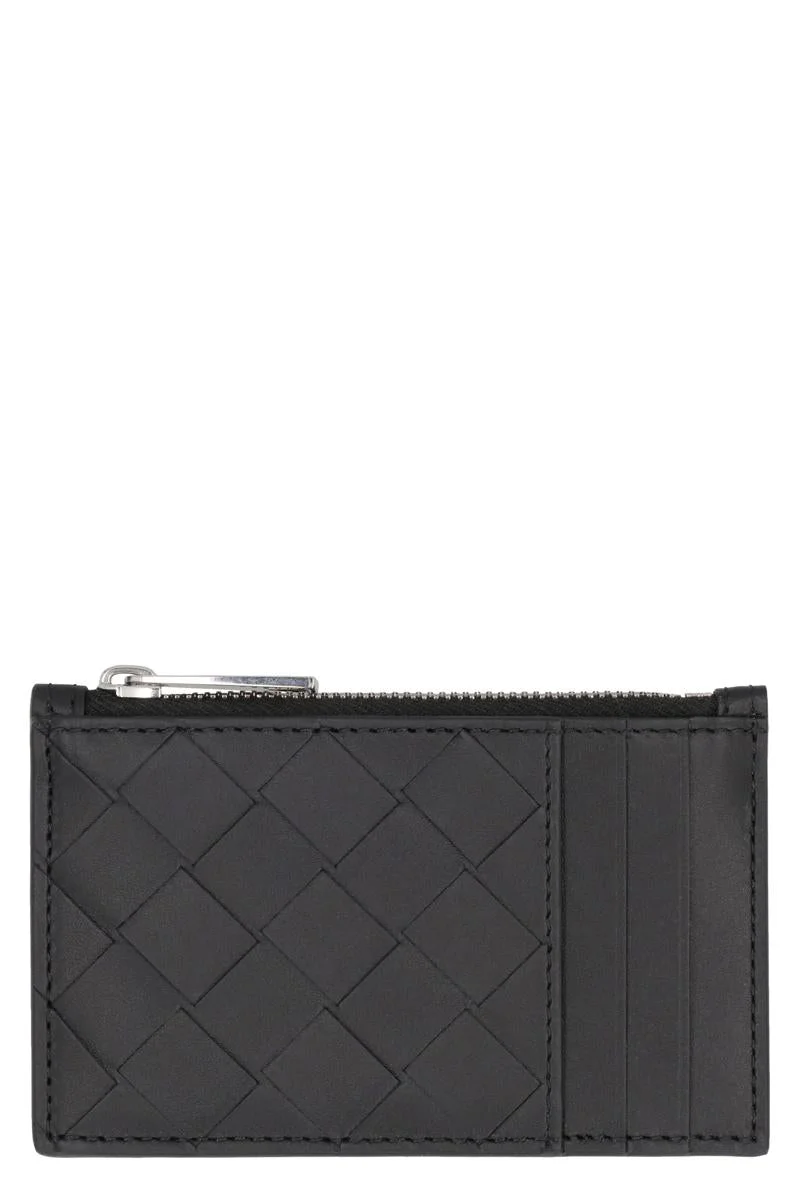Bottega Veneta Leather Card Holder - 1