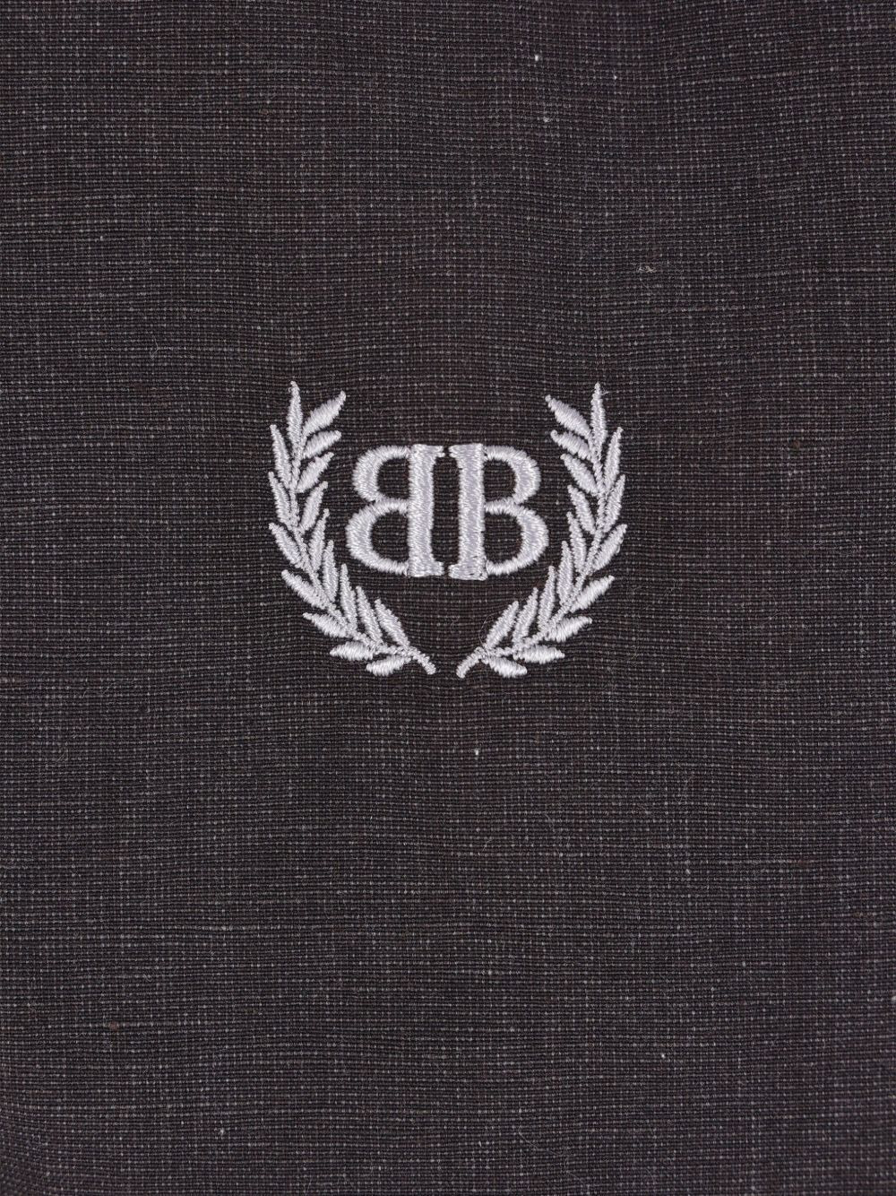hooded logo-embroidered jacket - 3