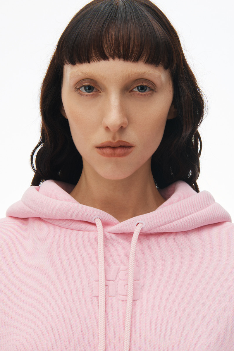 puff logo hoodie in terry 3