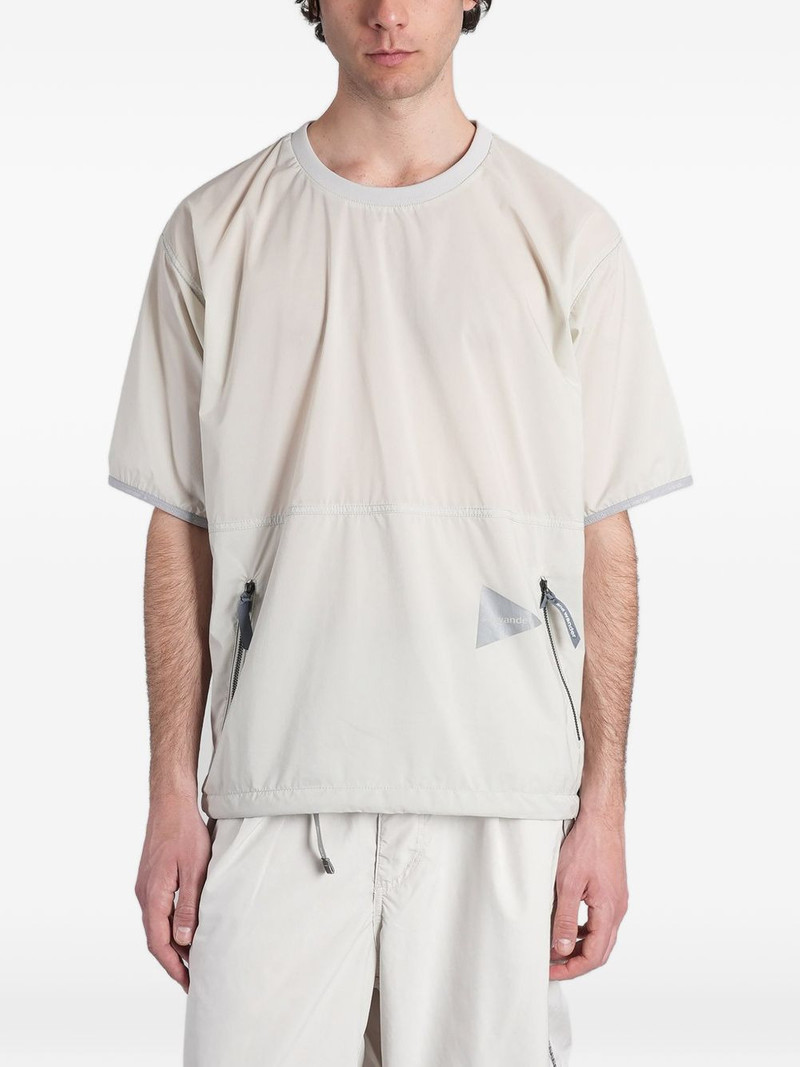 Pertex Quantum Air logo-print zip-pocket T-shirt 1