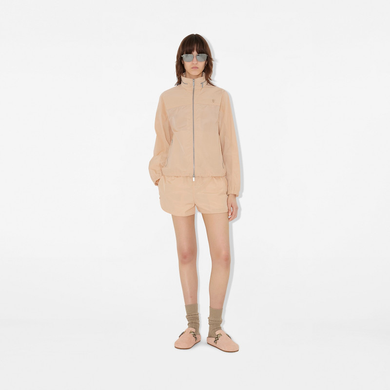 Burberry Check Suede Urchin Clogs outlook