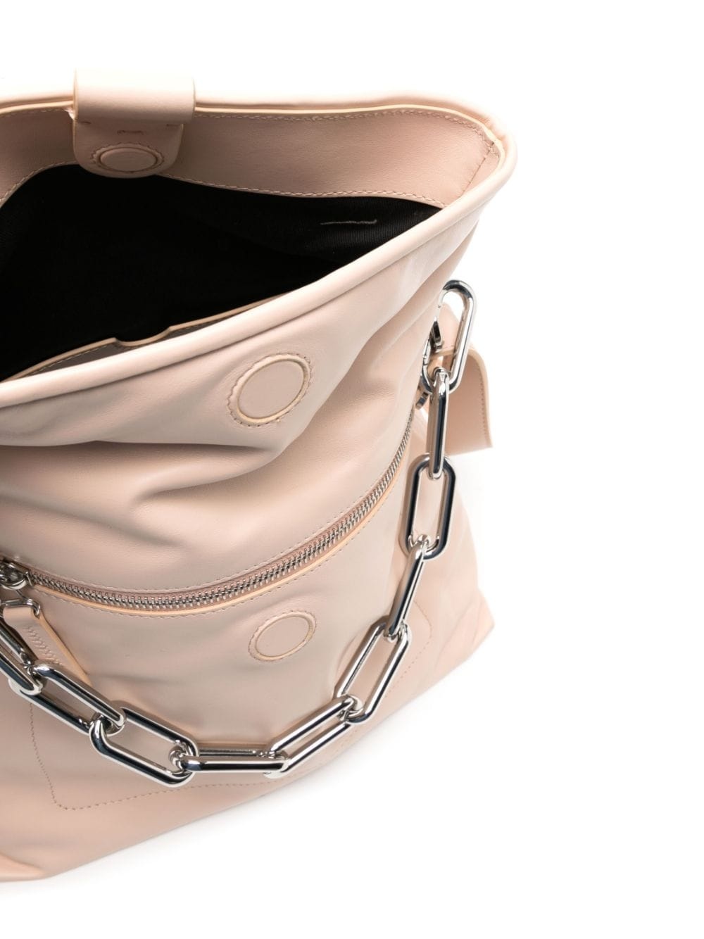 Ow Booster leather shoulder bag - 5