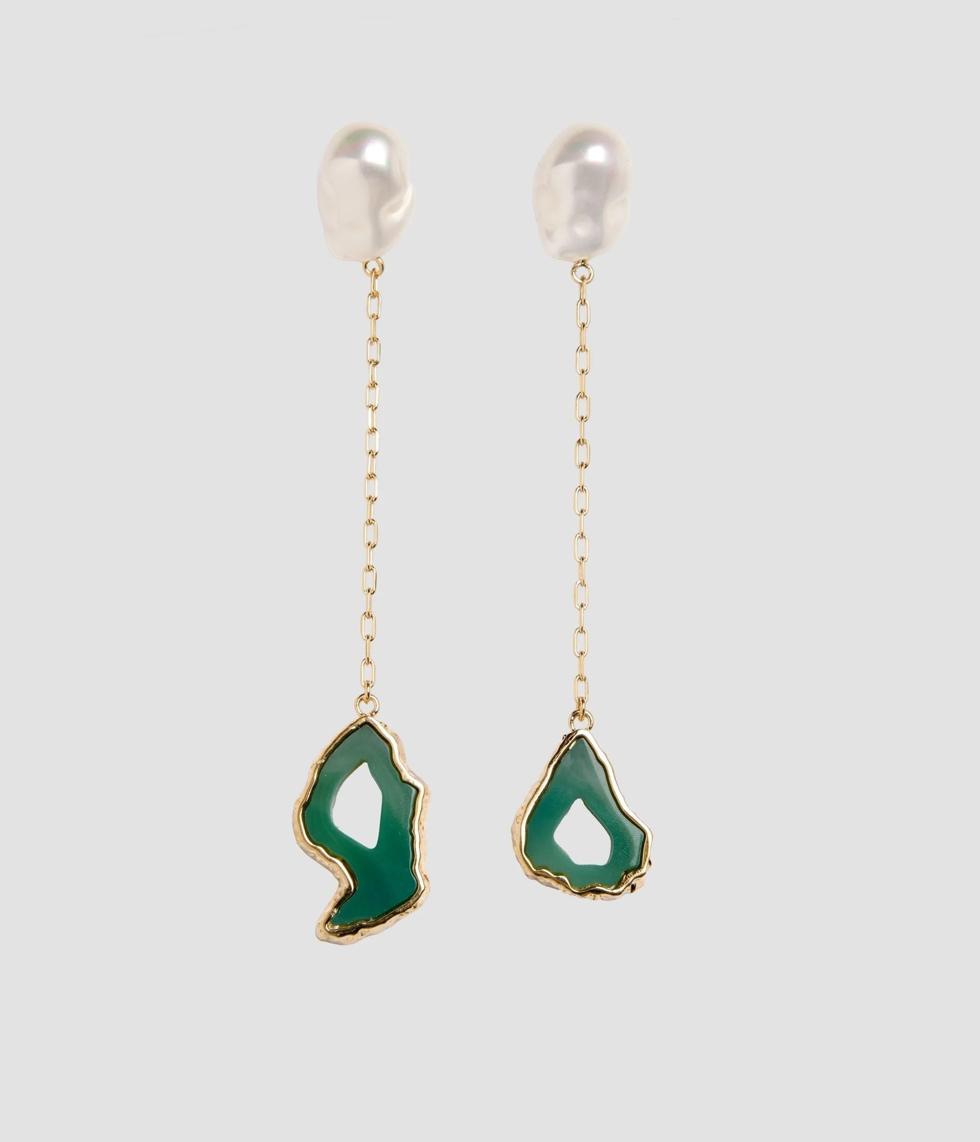 STONE DROP EARRING - 1