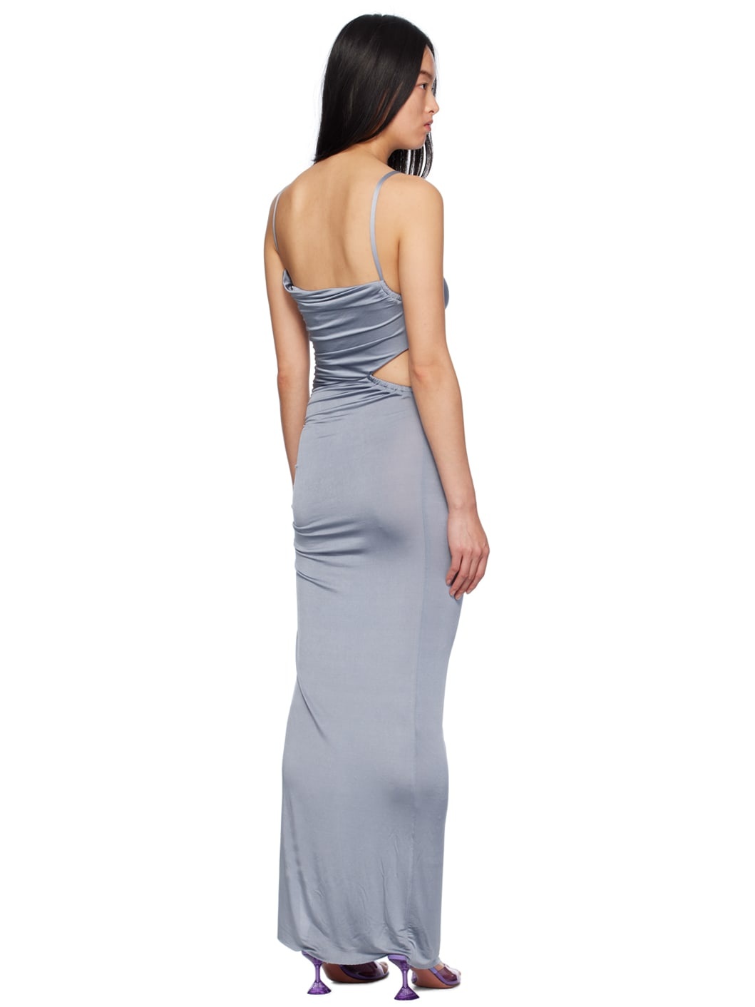 Blue Ariel Maxi Dress - 3