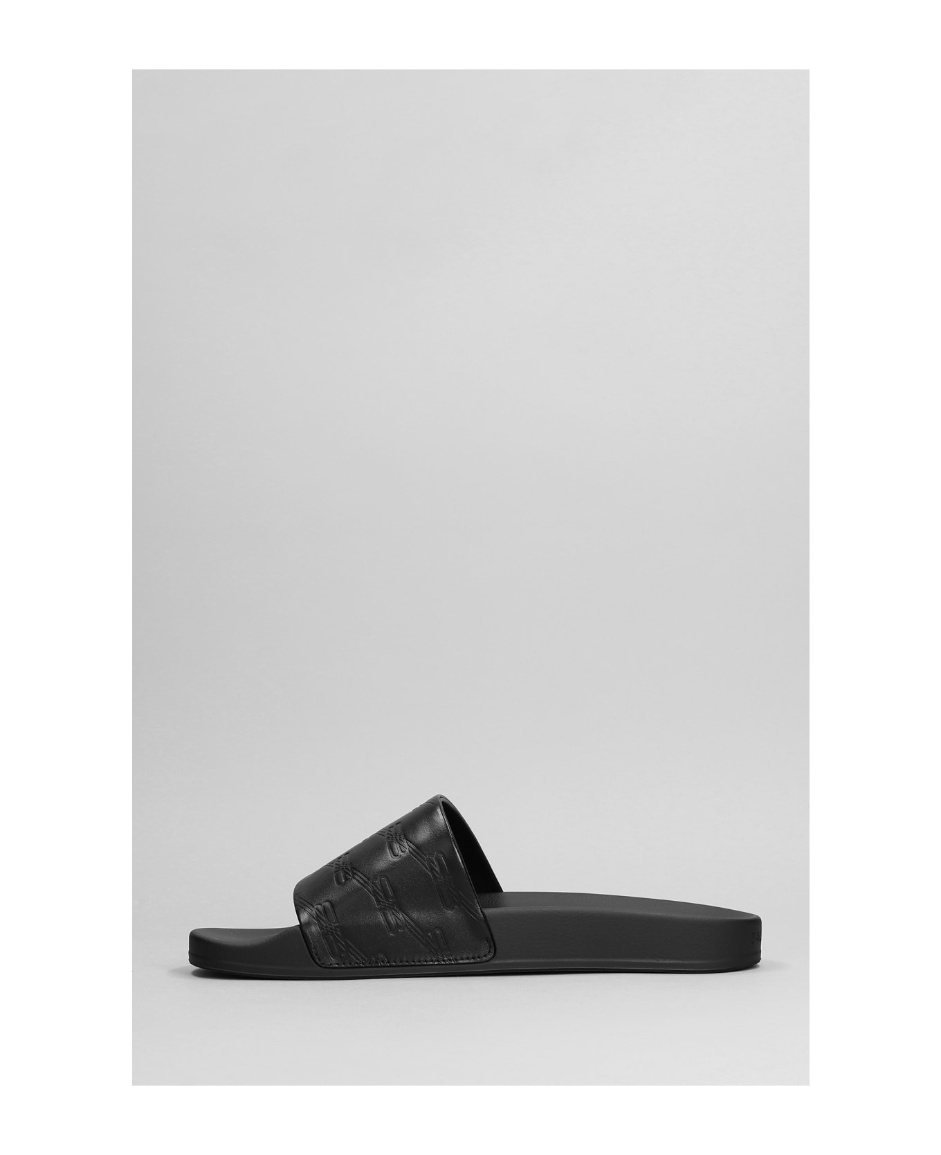 Slipper-mule In Black Leather - 3