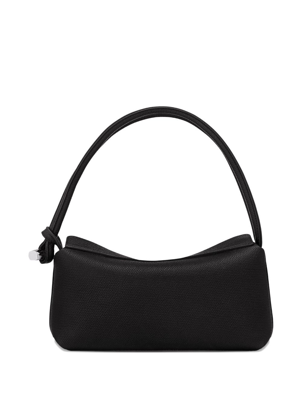 Le Roseau double-handle leather shoulder bag - 3