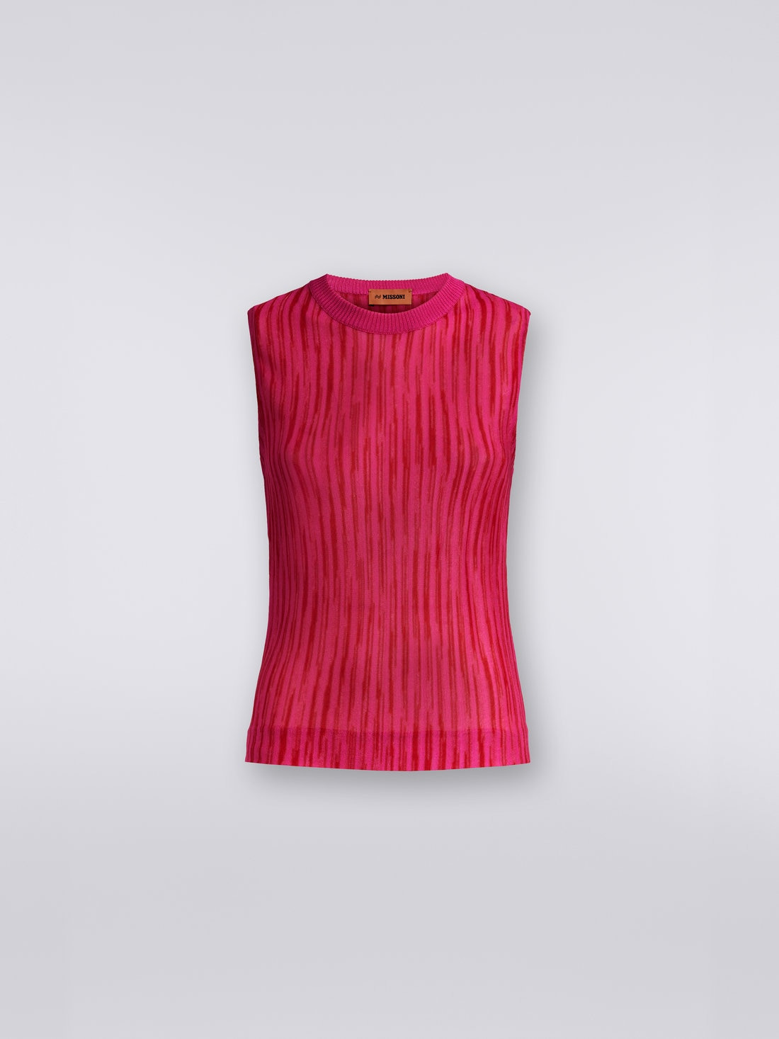 Viscose sleeveless top - 1