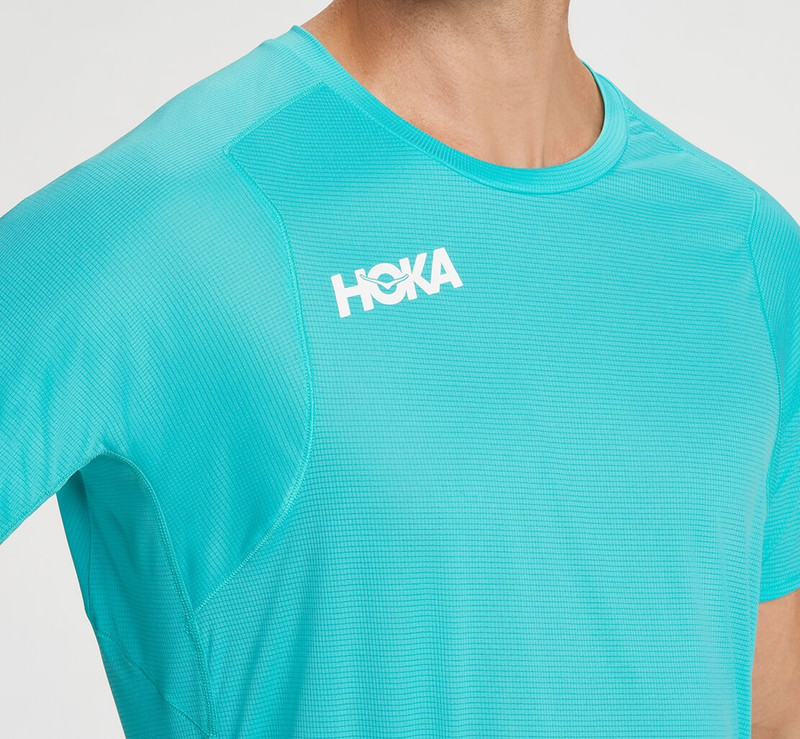 HOKA Men's Glide Short Sleeve outlook