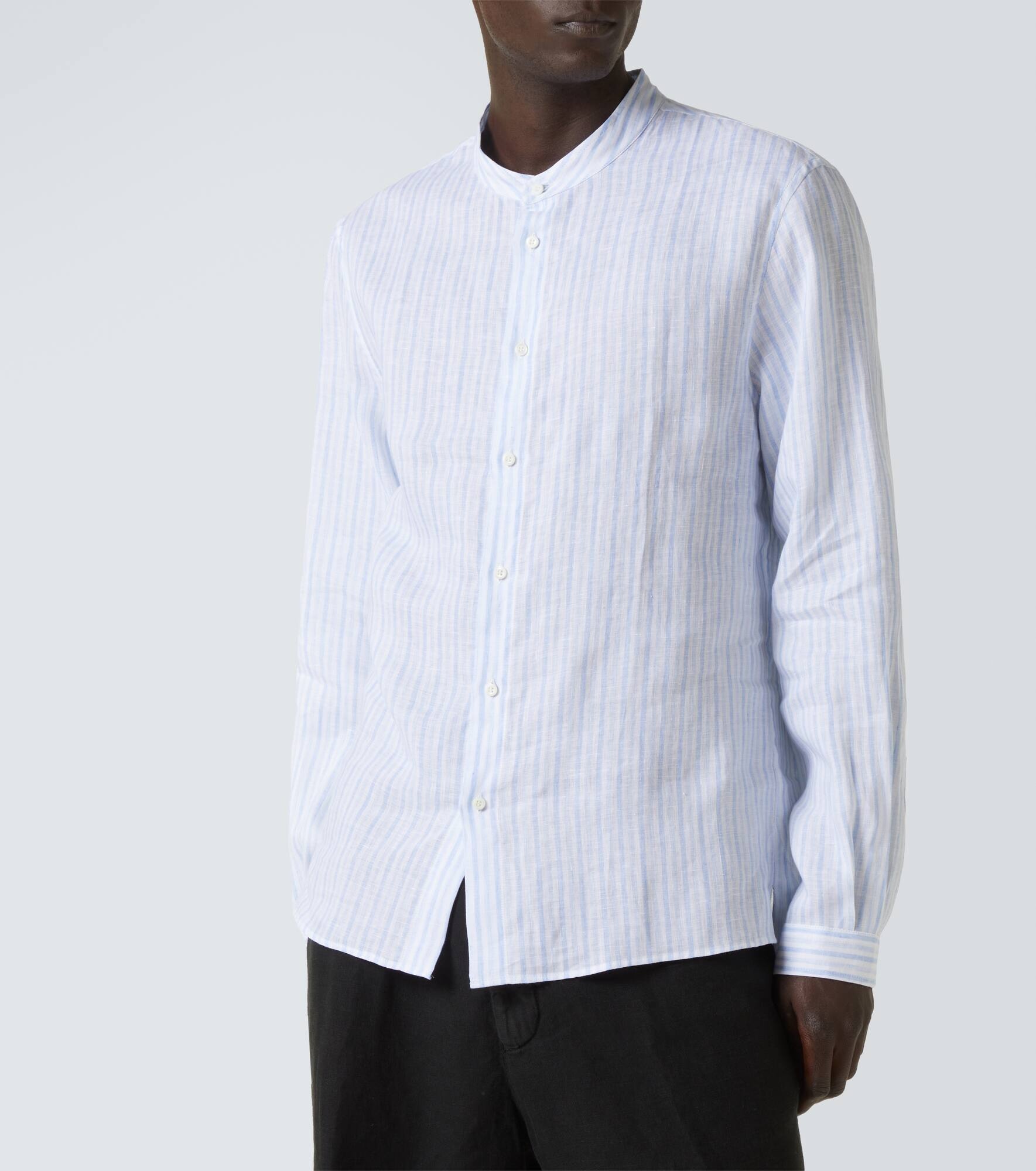 Striped linen shirt - 3