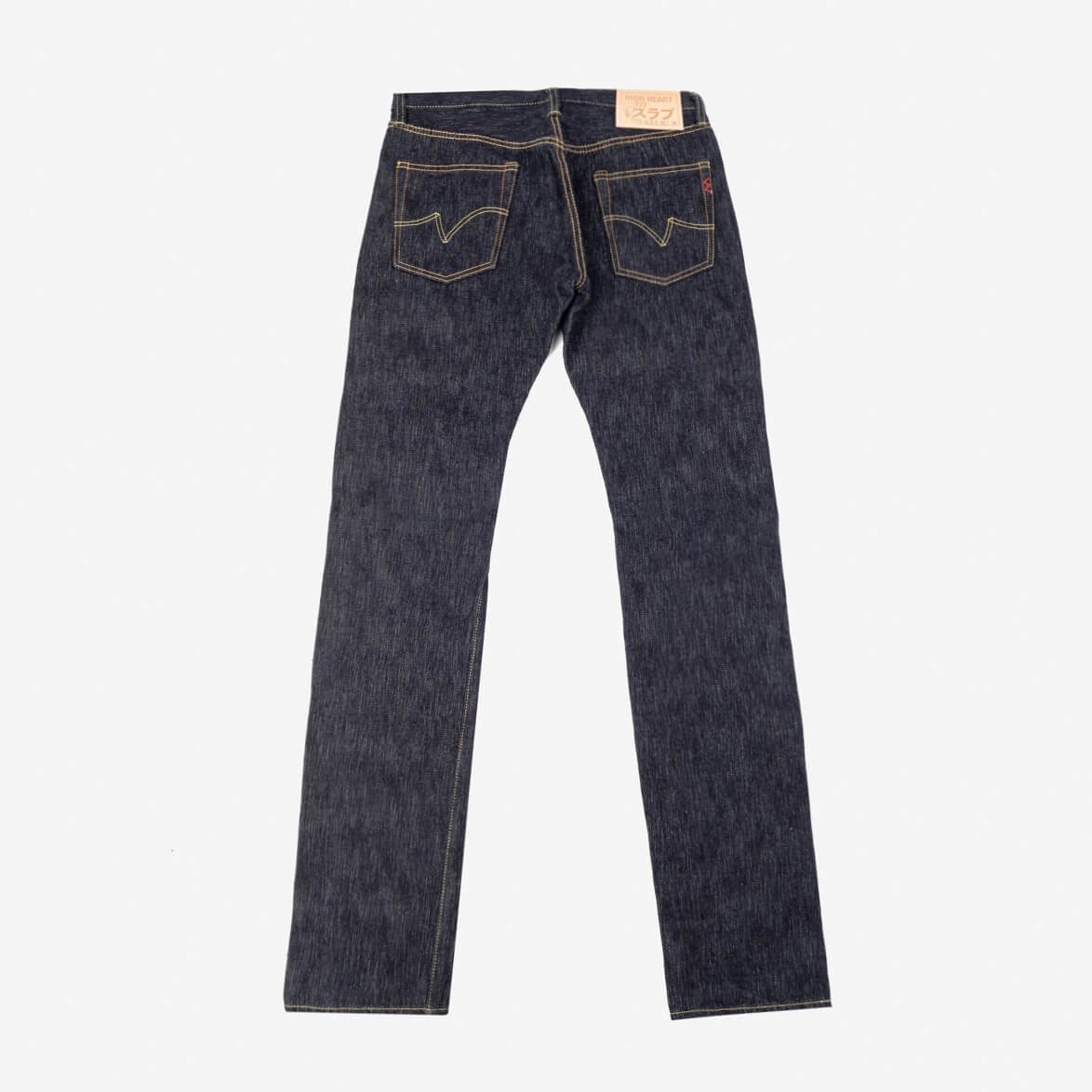 IH-777S-SLB 16oz Slubby Selvedge Denim Slim Tapered Cut Jeans - Indigo - 5