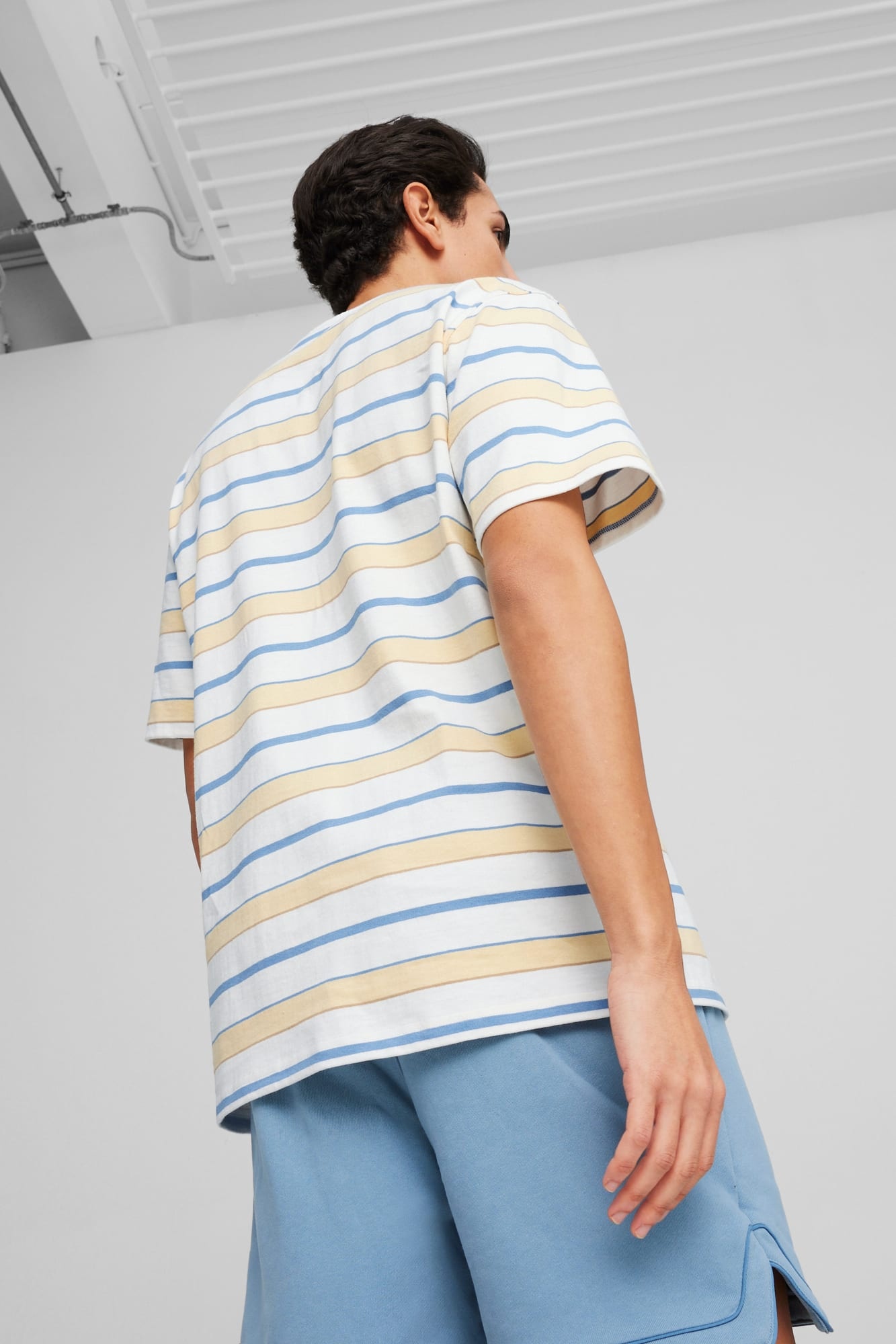 MMQ Striped Men's Tee - 5