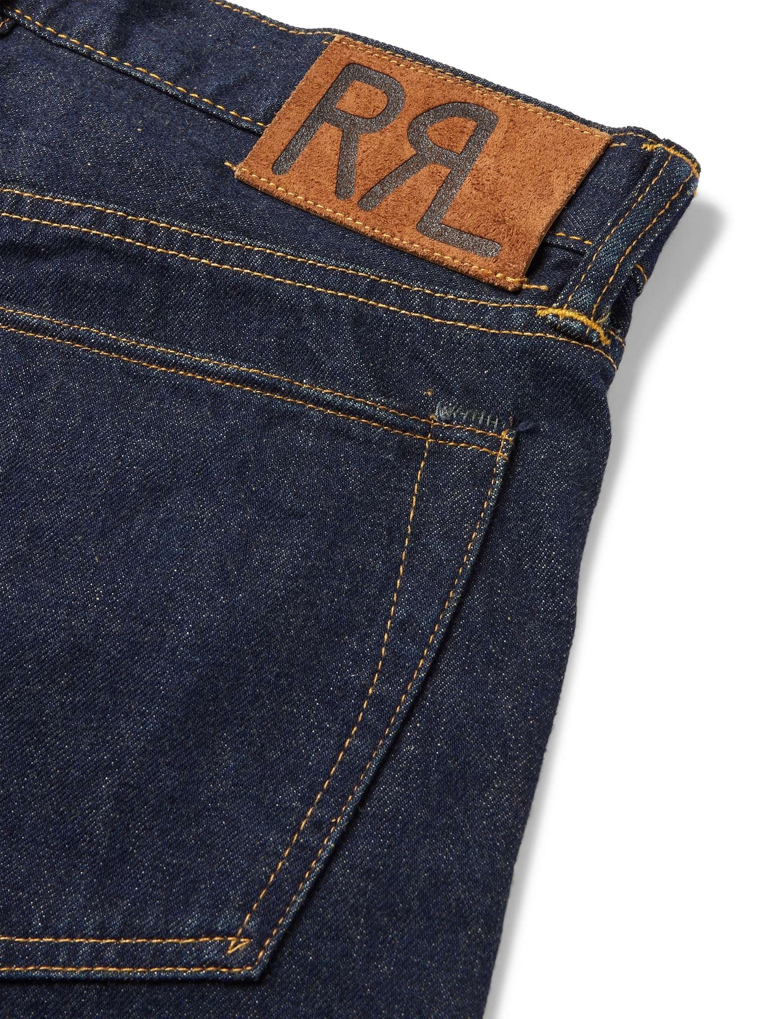 Slim-Fit Selvedge Denim Jeans - 5