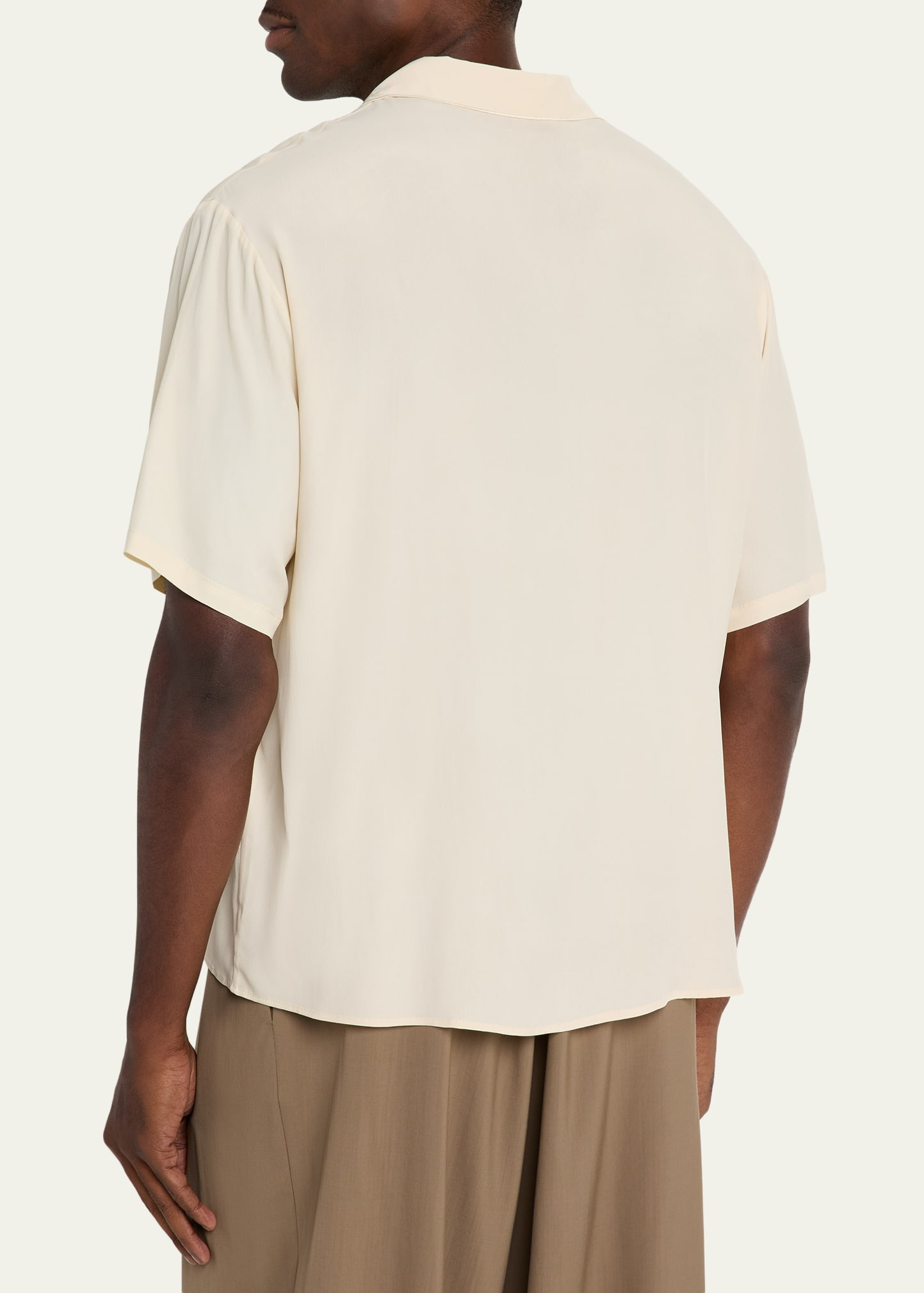 Men's Dickinson Lace-Collar Short-Sleeve Shirt - 3