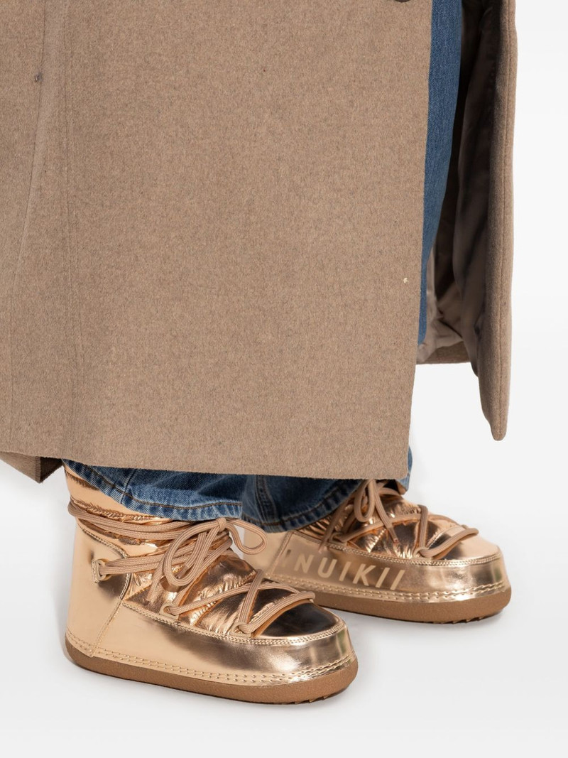 Mountain quilted metallic snow boots 4