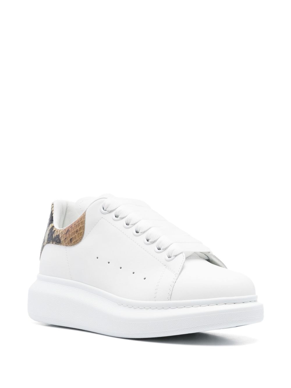 Oversize leather sneakers - 2