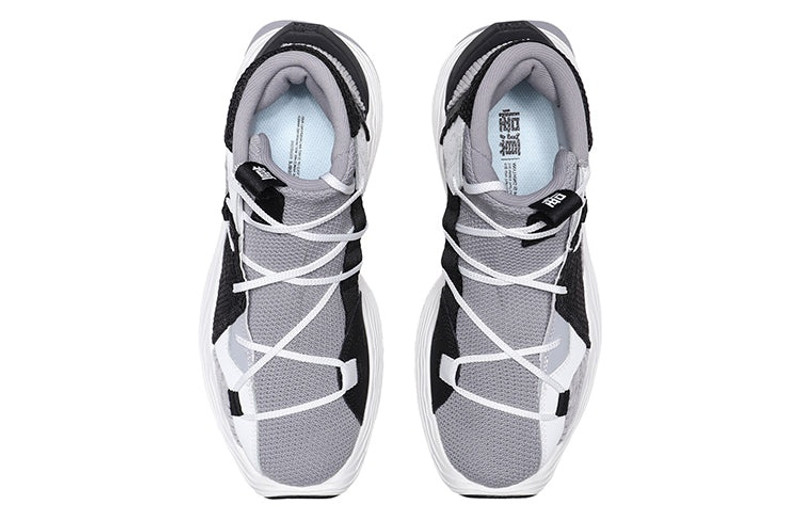 Li-Ning (WMNS) Li-Ning Kung Fu Winterized Sports Shoes 'Grey Black' AGBQ084-2 outlook