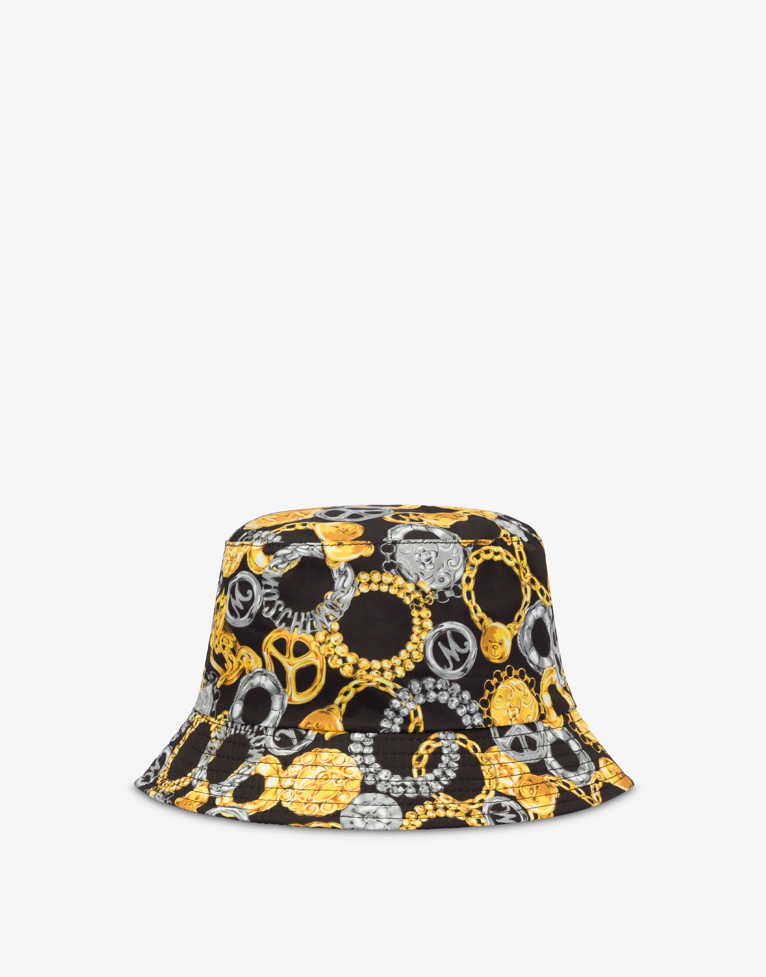 MOSCHINO JEWELS NYLON HAT - 1