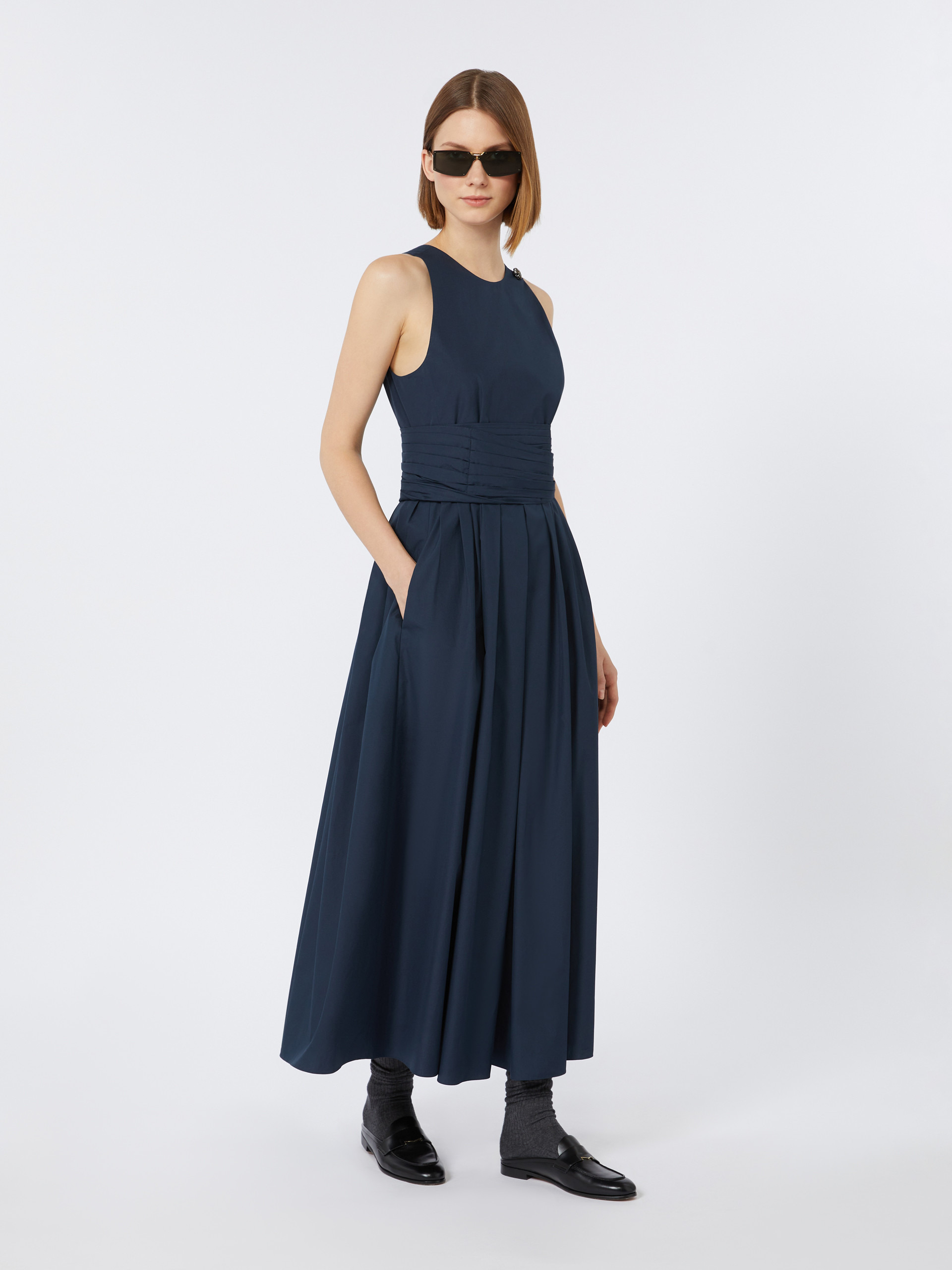 USSITA Sleeveless washed cotton dress - 2