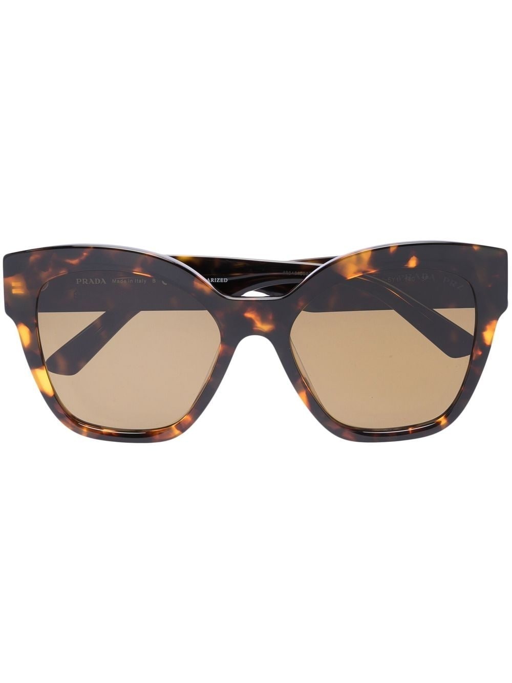 tortoise cat-eye sunglasses - 1