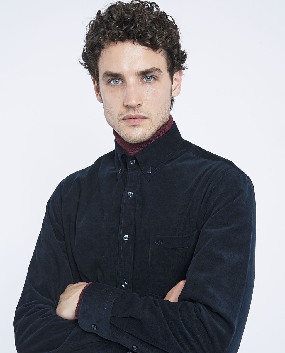 Corduroy stretch Shirt - 5