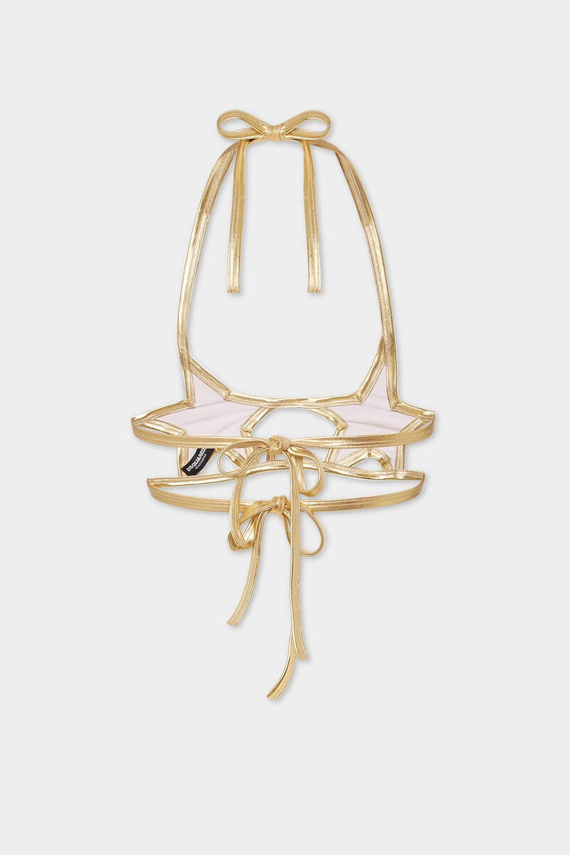 DSQUARED2 BONDAGE STAR TRIANGLE TOP outlook