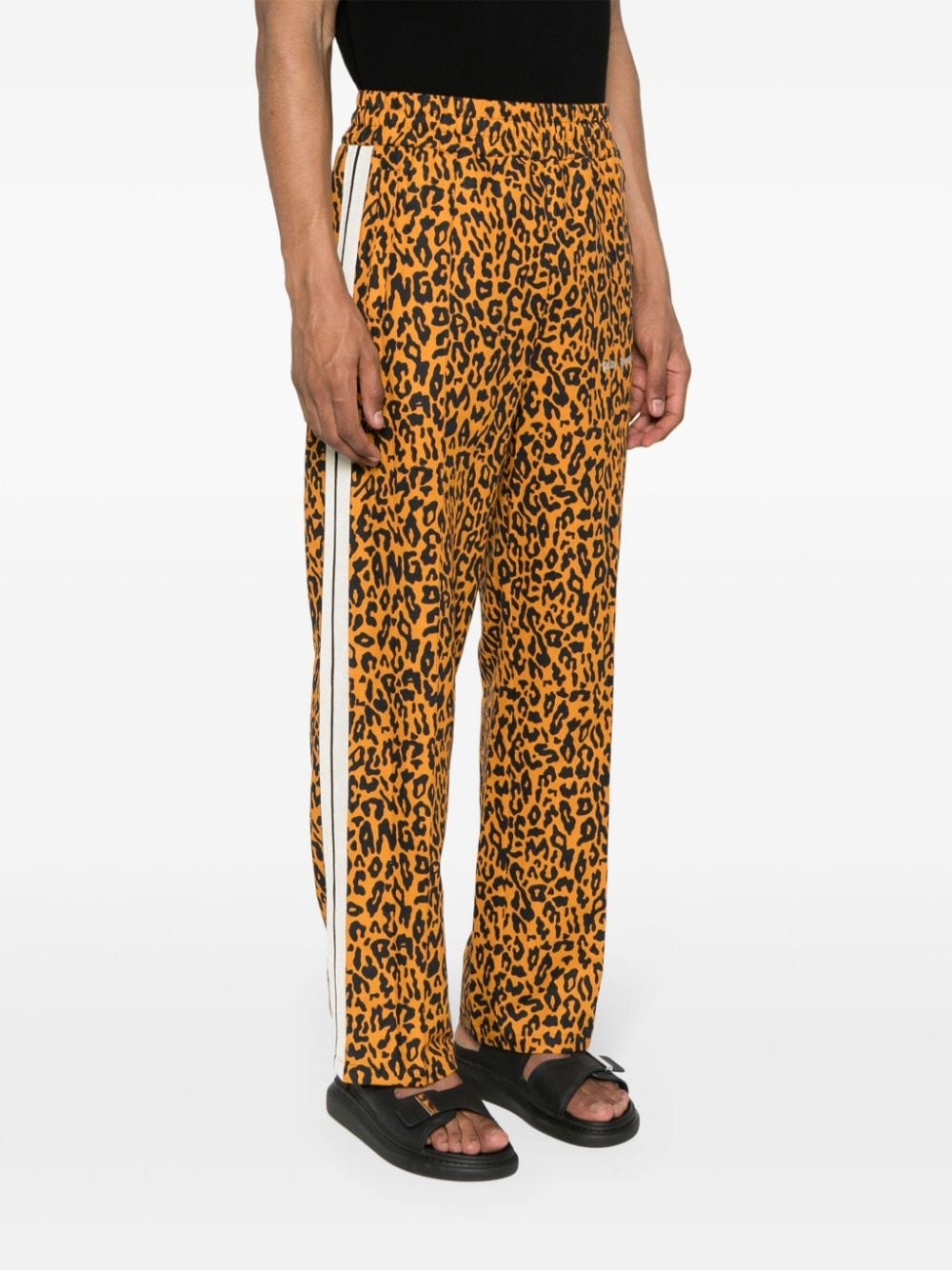 cheetah-print track pants - 3
