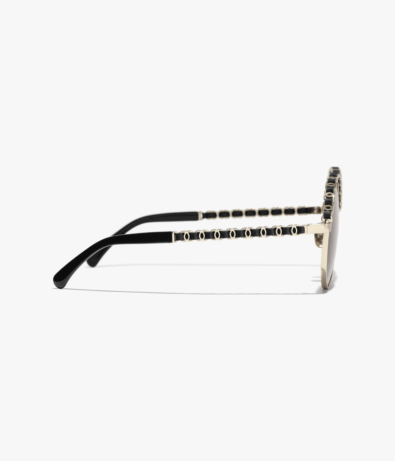 CHANEL Round Sunglasses outlook