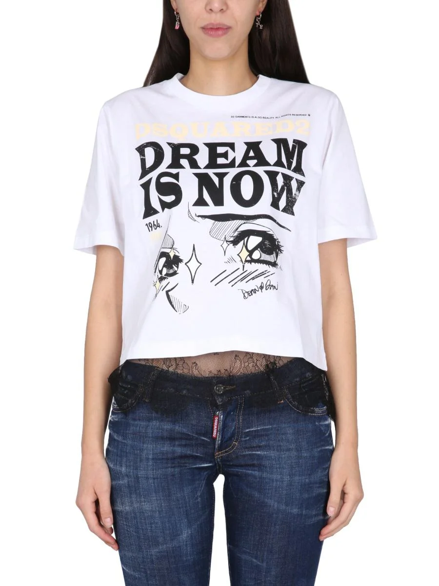 DSQUARED2 T-SHIRT WITH LOGO - 1