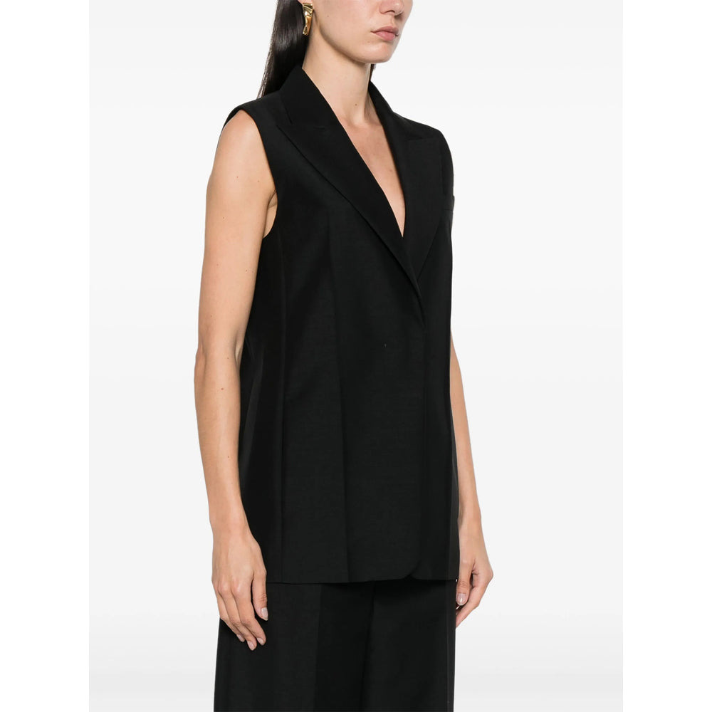 Fendi Black Jackets - Waistcoat & Gilets Women - 2