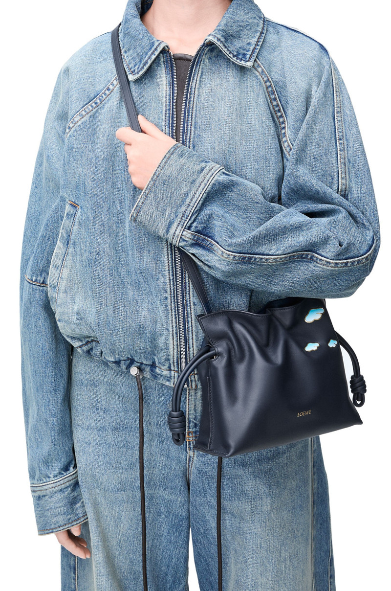 Loewe Mini Flamenco clutch in nappa calfskin outlook