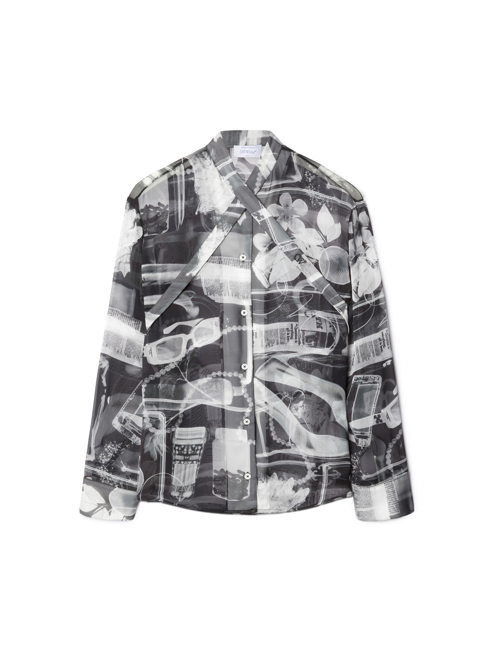 Xray Cross-collar Shirt - 1